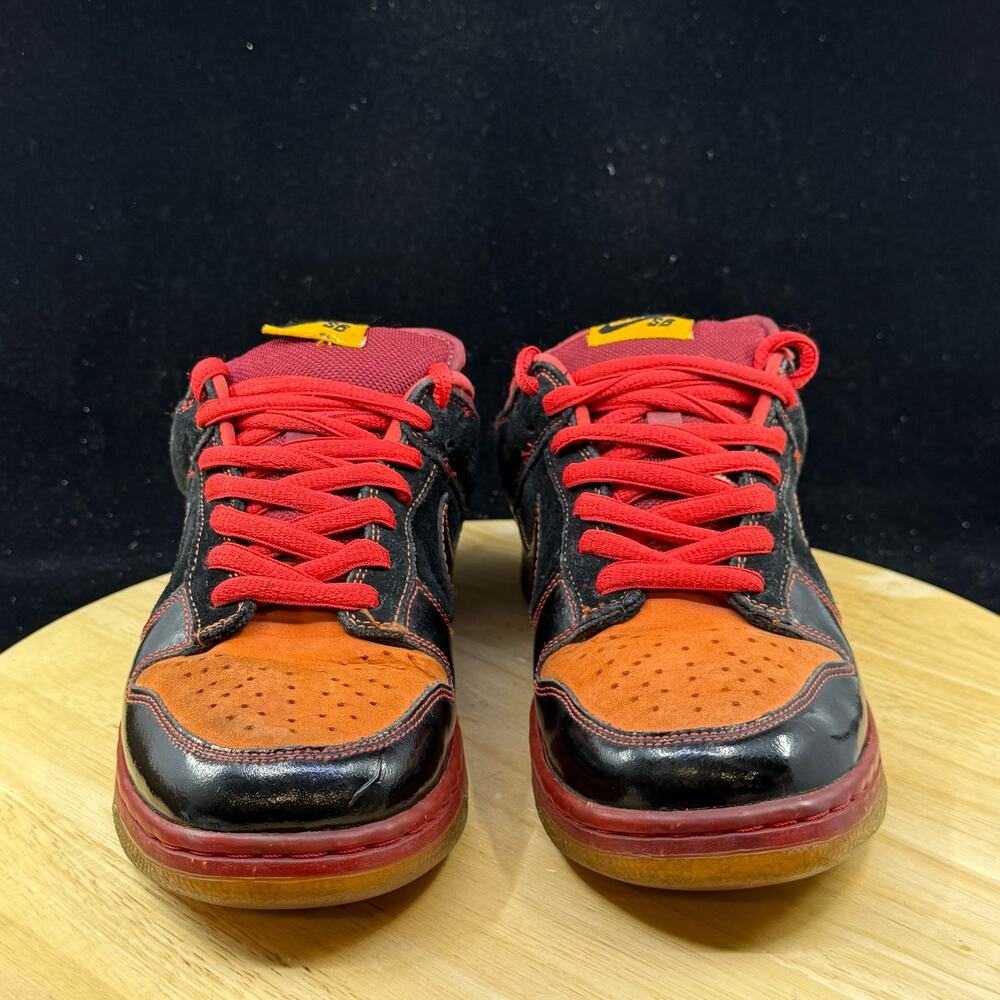 Nike Dunk Premium SB Low Hawaii Size 9 313170-003 Black Orange OG Rare Men Skate - Picture 3 of 11